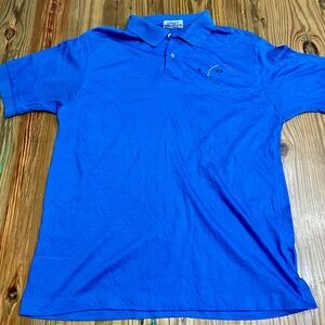 Vintage 1980’s Apple Macintosh GOLF SHIRT, Logo, Men Medium / Large WWDC RARE